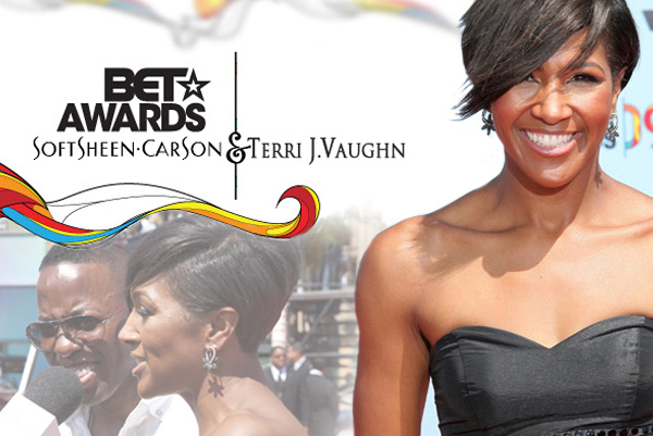 Terry J Vaughn at BET Awards Red Carpet